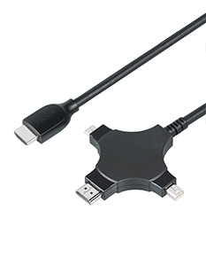 會議室電腦用三合一HDMI長線