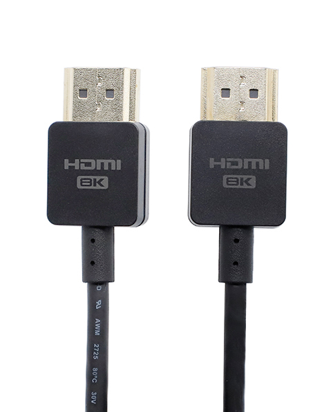黑色8K HDMI高清線