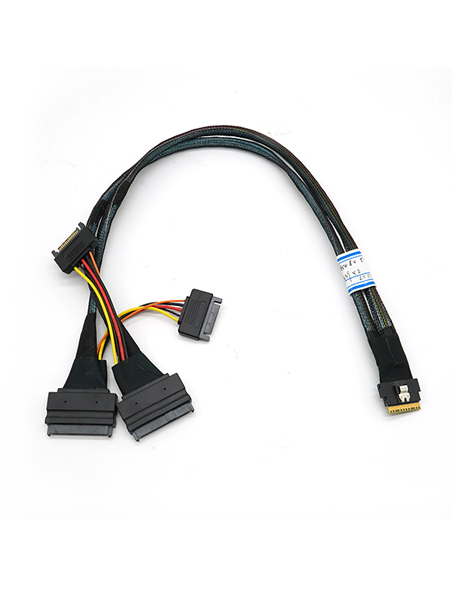 SFF-8654 8i to SFF8639線