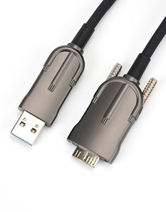 USB-A to MicroB光纖數(shù)據(jù)線